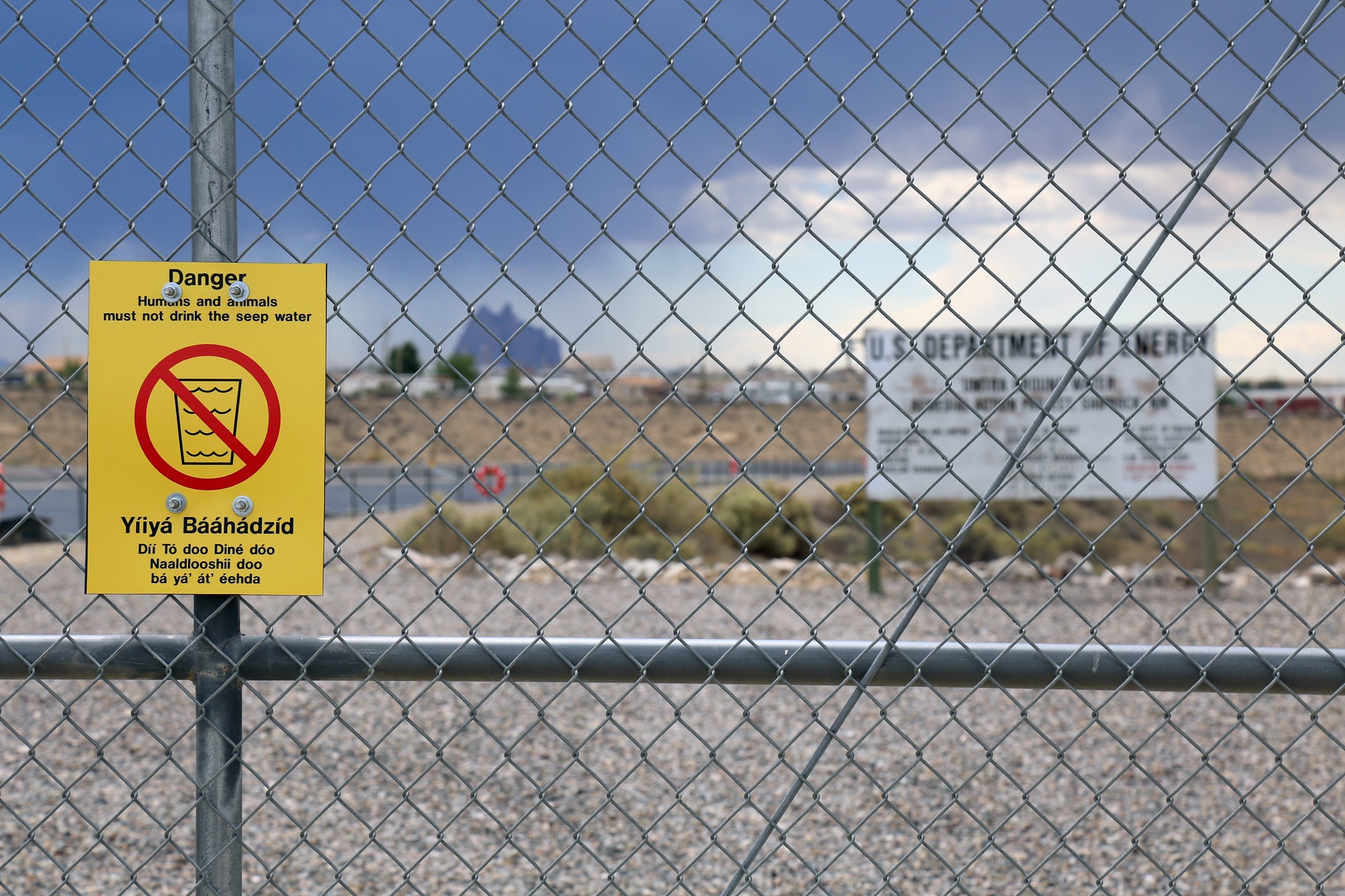 Image: A U.S. Department of Energy Site on the Navajo Nation in 2016. Photo by Teresa Montoya