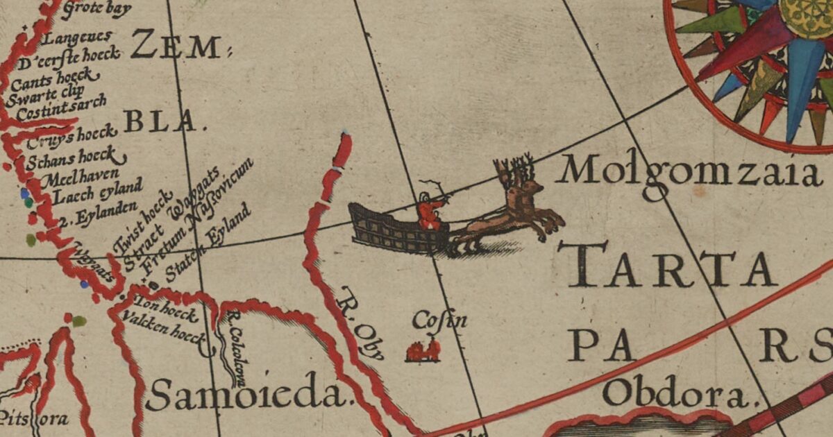 A 1598 Map with Seals, Sea Monsters, and ... Santa? | Newberry Library