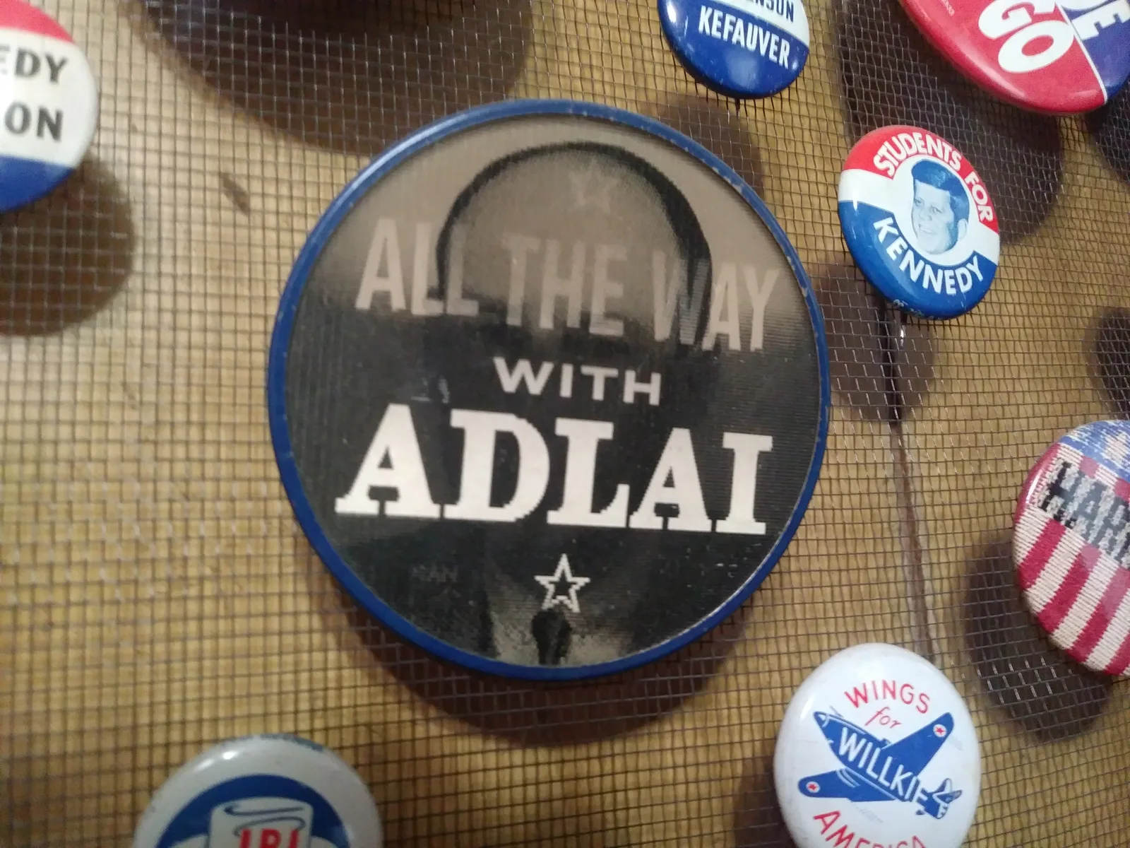 Adlai Button