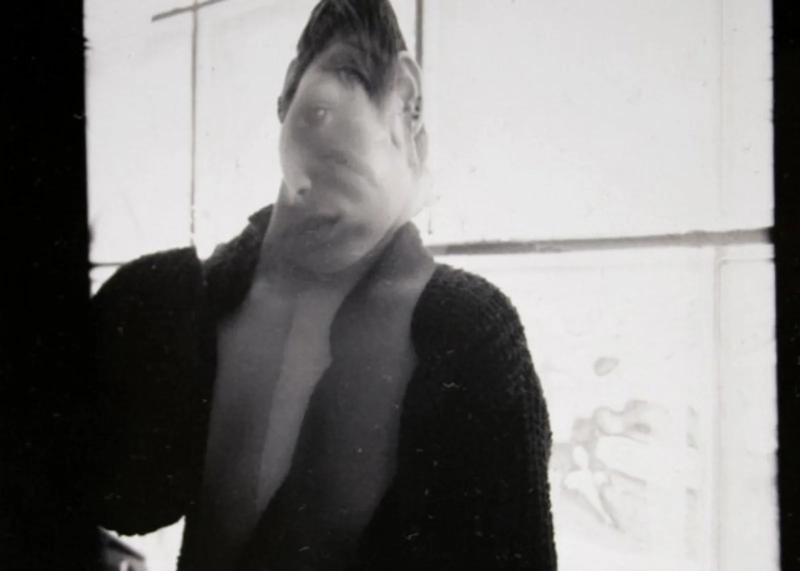 Ana self portrait double exposure