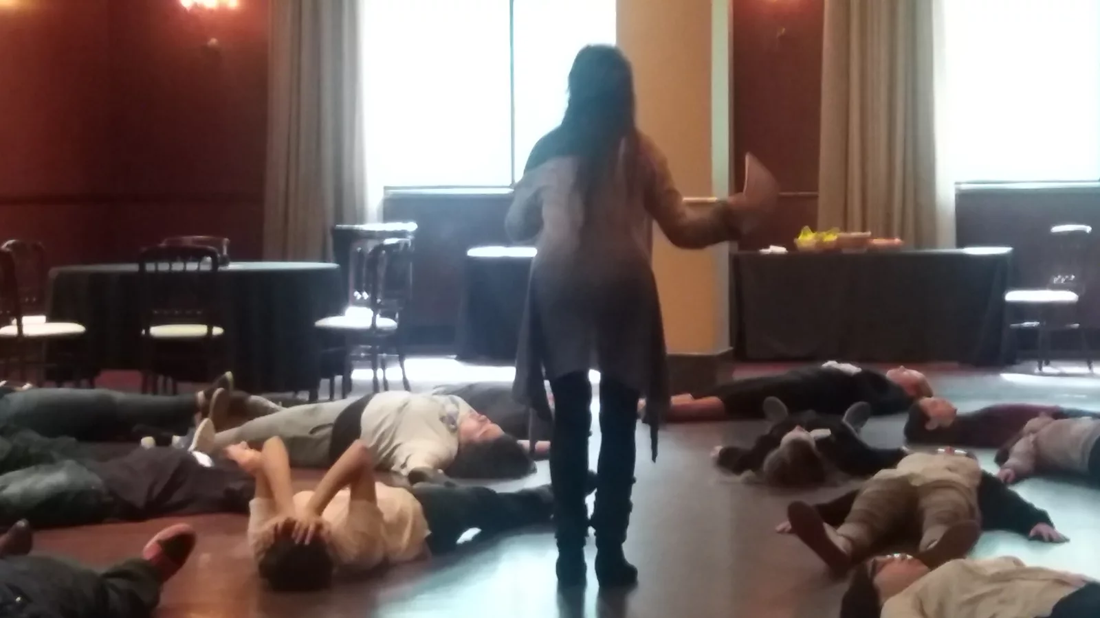 From an October 2016 Shakespeare Alive! workshop at the Newberry.