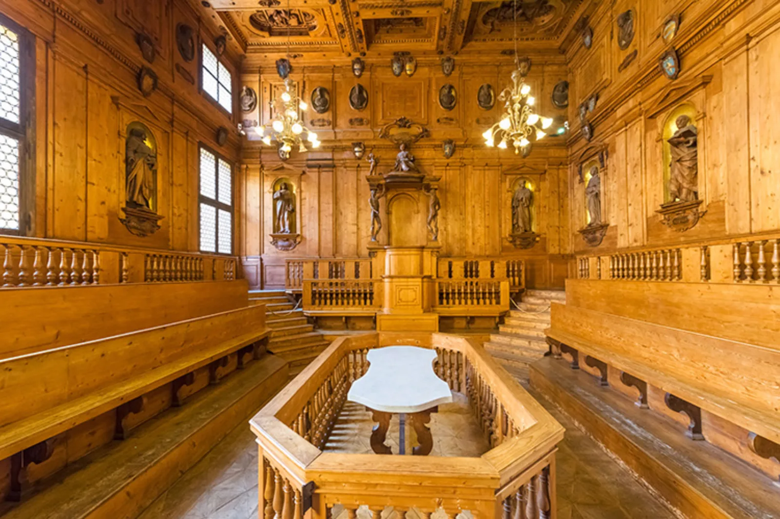 Archiginnasio anatomy theater NULL